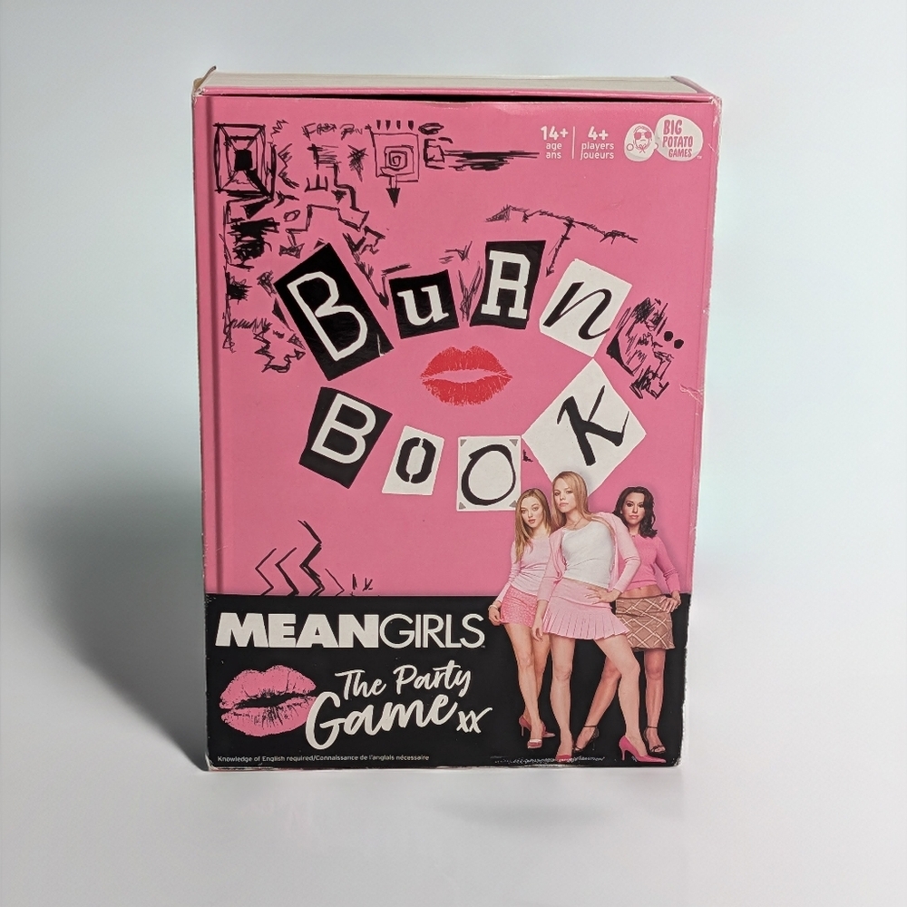 Mean Girls “Burn Book”Party Game Get in, loser we’re playing a party game 💄💋